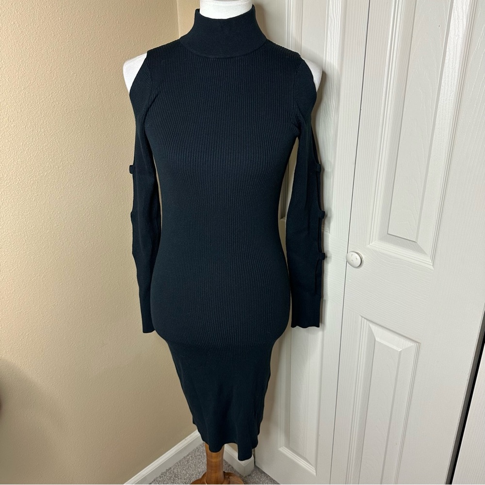Bebe Long Black Sweater Dress 💎